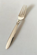 Georg Jensen Sterling Sølv Kaktus Spisegaffel No 002