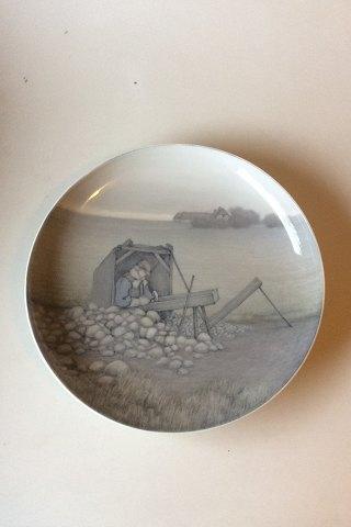 ロイヤルコペンハーゲン アールヌーヴォー ウニカウェイトプレート ステファン・ウッシング作 1927年製