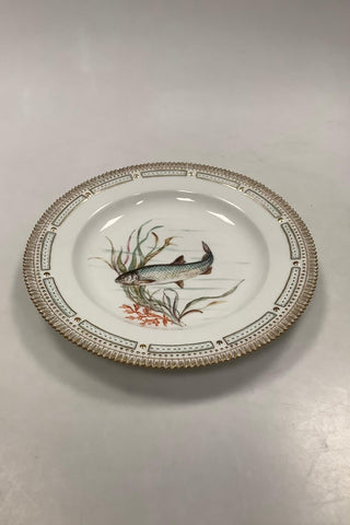 Royal Copenhagen Privatmalet Flora Danica Fisketallerken No 3549