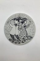 Bjørn Wiinblad: Nymølle CONFLICTの4月のプレート