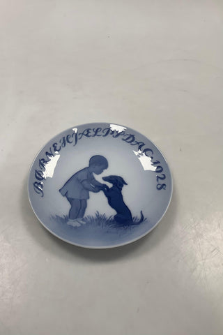 Royal Copenhagen Children's Day Plate from 1928