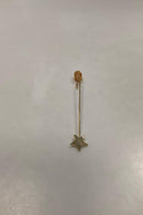 Georg Jensen Golden Christmas Lyseholder - Stjerne 1990