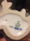 Royal Copenhagen Faun/pan med Bjørn Figur Knud Kyhn No 2402 1 sortering