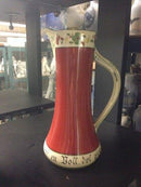 Large Early Porsgrund Pitcher in Porcelain