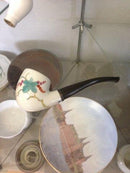 ロイヤルコペンハーゲン 花模様の屏風