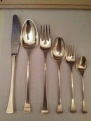 Hans Hansen Sterling Sølv Bestik Kristine 36 Dele Karl Gustav Hansen