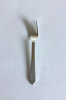Georg Jensen Pyramide Sterling Sølv Middagsgaffel No 012