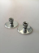 Georg Jensen Harald Nielsen Sterling Sølv Sæt Lysestager No 897