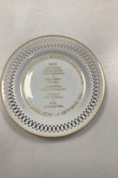 Bing og Grøndahl Platte Funktionærforening 50 års Jubilæum 1986