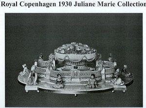 Royal Copenhagen 1930 Juliane Marie Collection bog