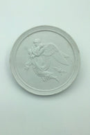 Thorvaldsen bisquit platte Royal Copenhagen "Natten" 19. årh. No. 123