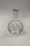 オーレ・パルスビーによるジョージ・ジェンセン/ホルムガード・デカンタ。ガラスとスターリングシルバーのマウント