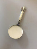 Cohr Sølv Ornamental Serving spade med blomster top