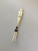 830 Isländische Gabel aus Silber mit Geysir-Motiv