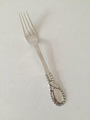 Evald Nielsen Sølv middagsgaffel No 13