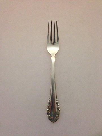 Georg Jensen Liljekonval Maiglöckchen Silber/Sterlingsilber Tafelgabel Nr. 2