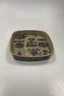 Royal Copenhagen Fajance Schale mit blauem Dekor Nr. 734/2883