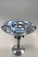 Georg Jensen Sterling Silber Großer Traubenaufsatz / Traubenschale Nr. 264 A
