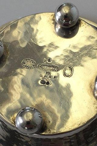 Georg Jensen Sølv Skål på 4 fødder fra 1915-1919 No 28