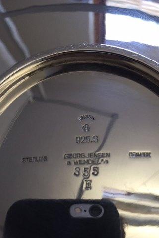 Georg Jensen Sterling Sølv skål/fad No 355E