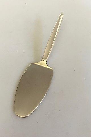 Georg Jensen Sterlingsilber und Edelstahl Zypressen-Kuchenlöffel Nr. 195