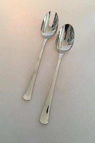 Georg Jensen Edelstahl 'Copenhagen Line, Blank' Servierset