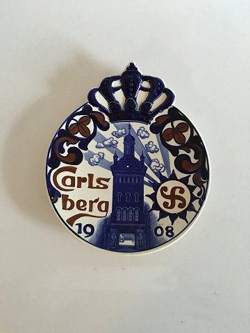 1908年的铝制图博格啤酒厂盘子