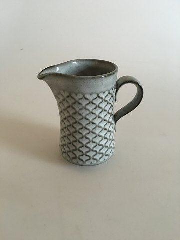 Bing & Grondahl/Kronjyden Stoneware Grey Cordial Cream Jug No 303