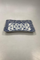 Royal Copenhagen Blue Fluted Full Lace Rectangular Tray No 1122