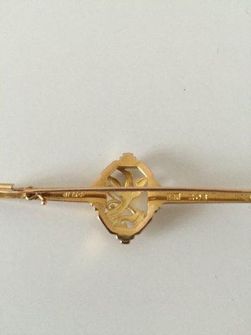 Georg Jensen 18K Guld Broche No 206