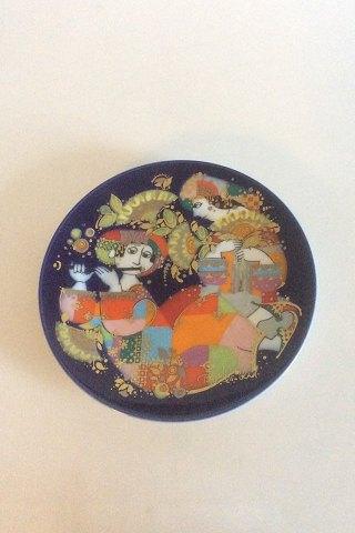 Bjørn Wiinblad Platte Rosenthal Orientalishche Nachtmusik -  Ouverture Motiv 1