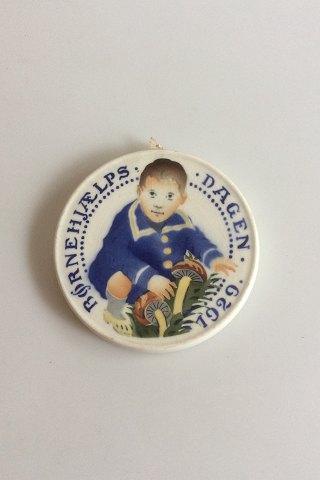 Aluminia Children's Help Day Plate 1929