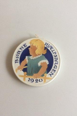 Aluminia Børnehjælps Platte 1920