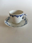 Bing & Grondahl Kronberg Kaffeetasse mit durchbrochener Untertasse Nr. 305