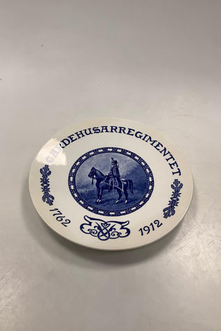 알루미니아 근위 경기병 연대(Garderhusarregimentet) 1762-1912 기념 접시