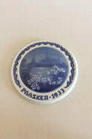 Bing & Grøndahl Påskeplatte fra 1933