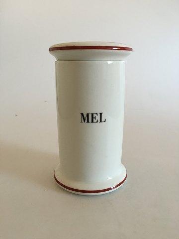 アポセカリーシリーズのBing & Grondahl Flour Jar No 494