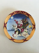 Bing and Grondahl Santa Claus Collection 1995 Plate - Santa in Greenland