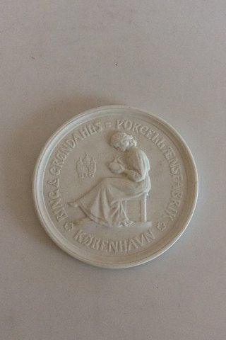 Bing & Grondahl Dealer Sign in Bisque