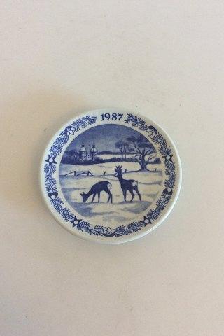 Royal Copenhagen Juleplaquette 1987