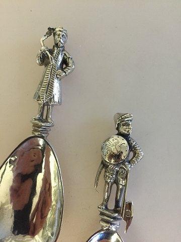 Antikke Sølv Apostle Skeer