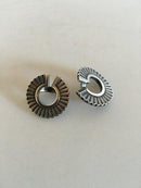 Georg Jensen Sterling Silver イヤークリップ No 92