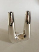 Georg Jensen Sterling Silber Zweiarmiger Kerzenleuchter Nr. 1087