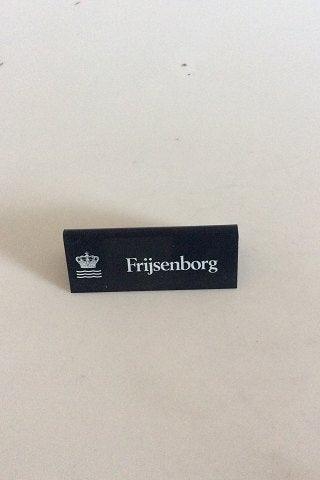 Royal Copenhagen Dealer Advertising sign in Plastic "Frijsenborg"