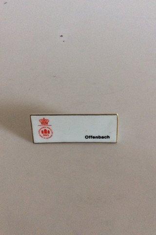 Bing & Grøndahl Dealer Advertising Sign "Offenbach"