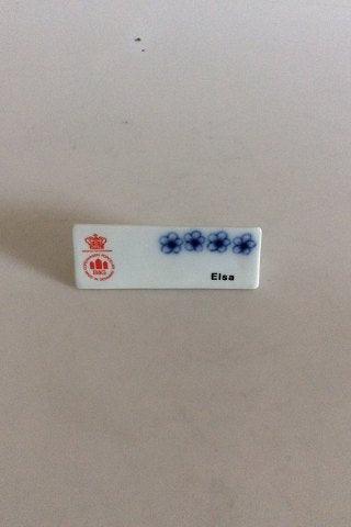 Bing & Grøndahl Forhandler Reklame Skilt "Elsa"