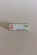 Bing & Grøndahl Dealer Advertising Sign "Klitrose / Scotch Rose"