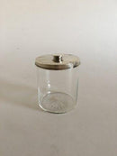 Georg Jensen果酱罐与Bernadotte纯银盖子No 710