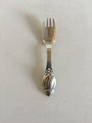 Evald Nielsen Nr. 6 Spork Fork in Silber