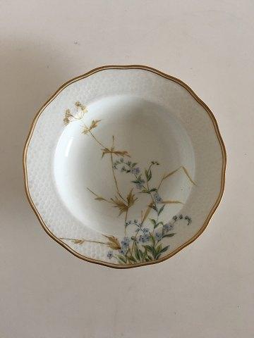 ロイヤルコペンハーゲン セットNo.166 手描きの花と金の縁の深皿